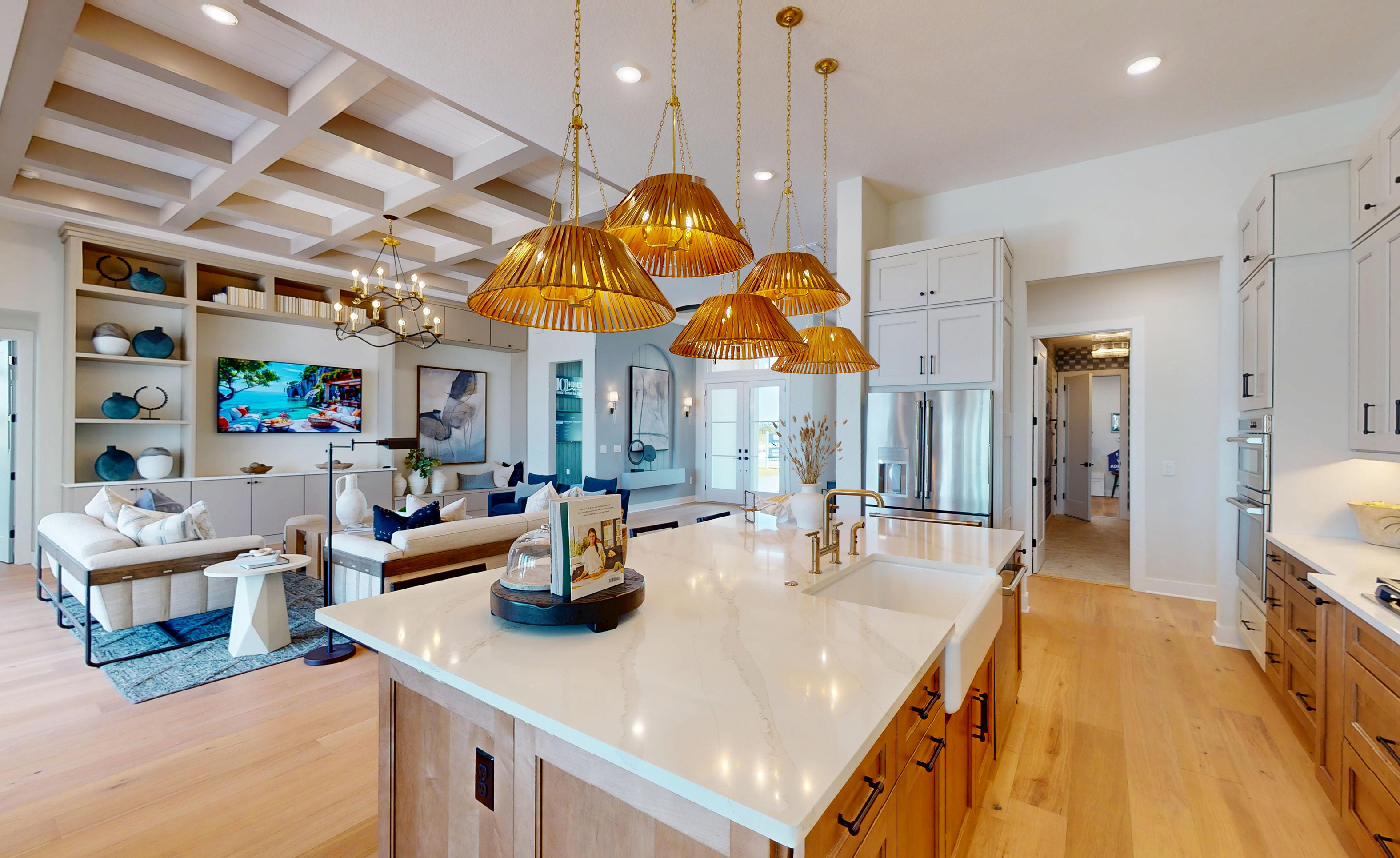 Kitchen of the Egret V at Wellen Park