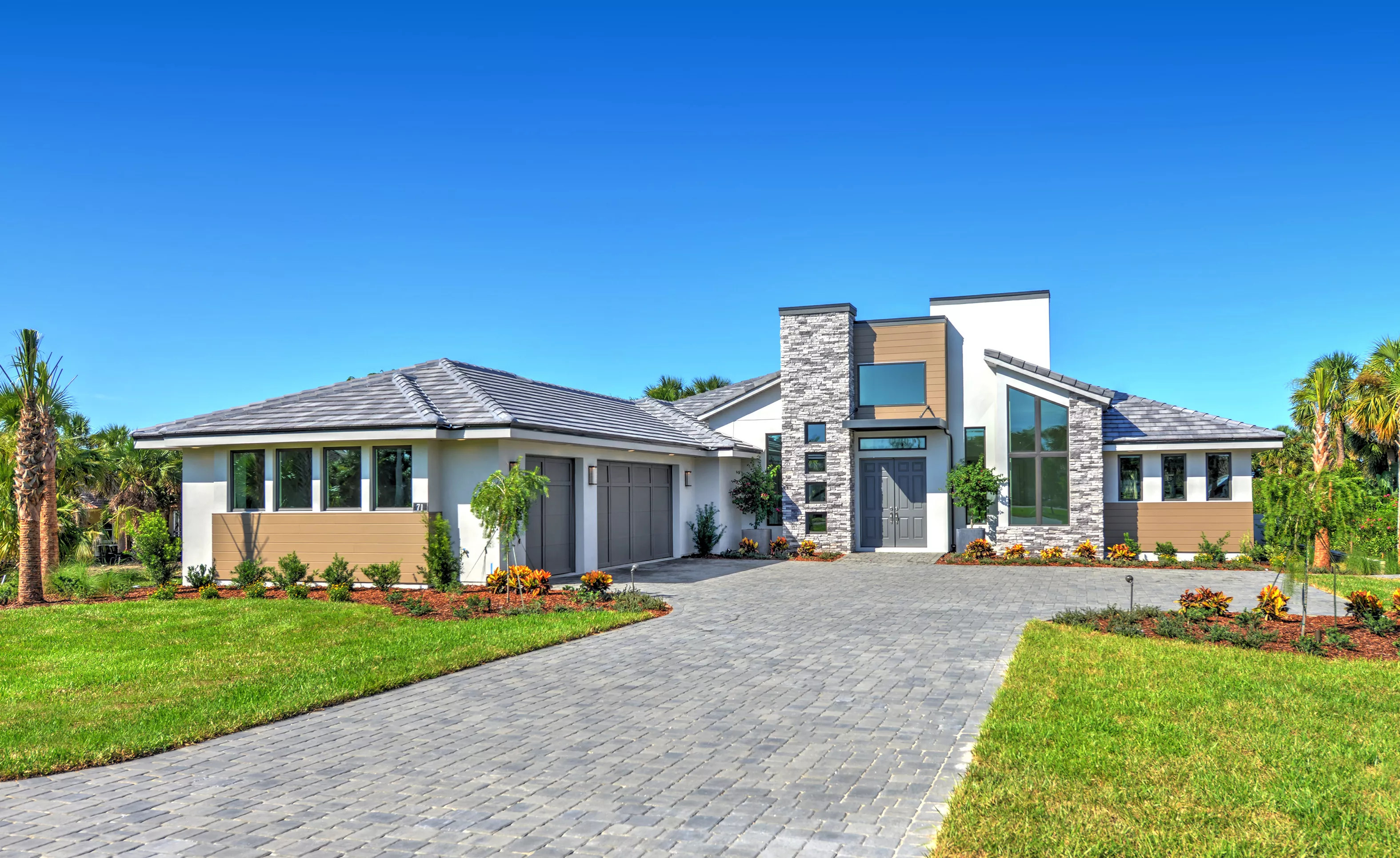 Egret - Modern Elevation