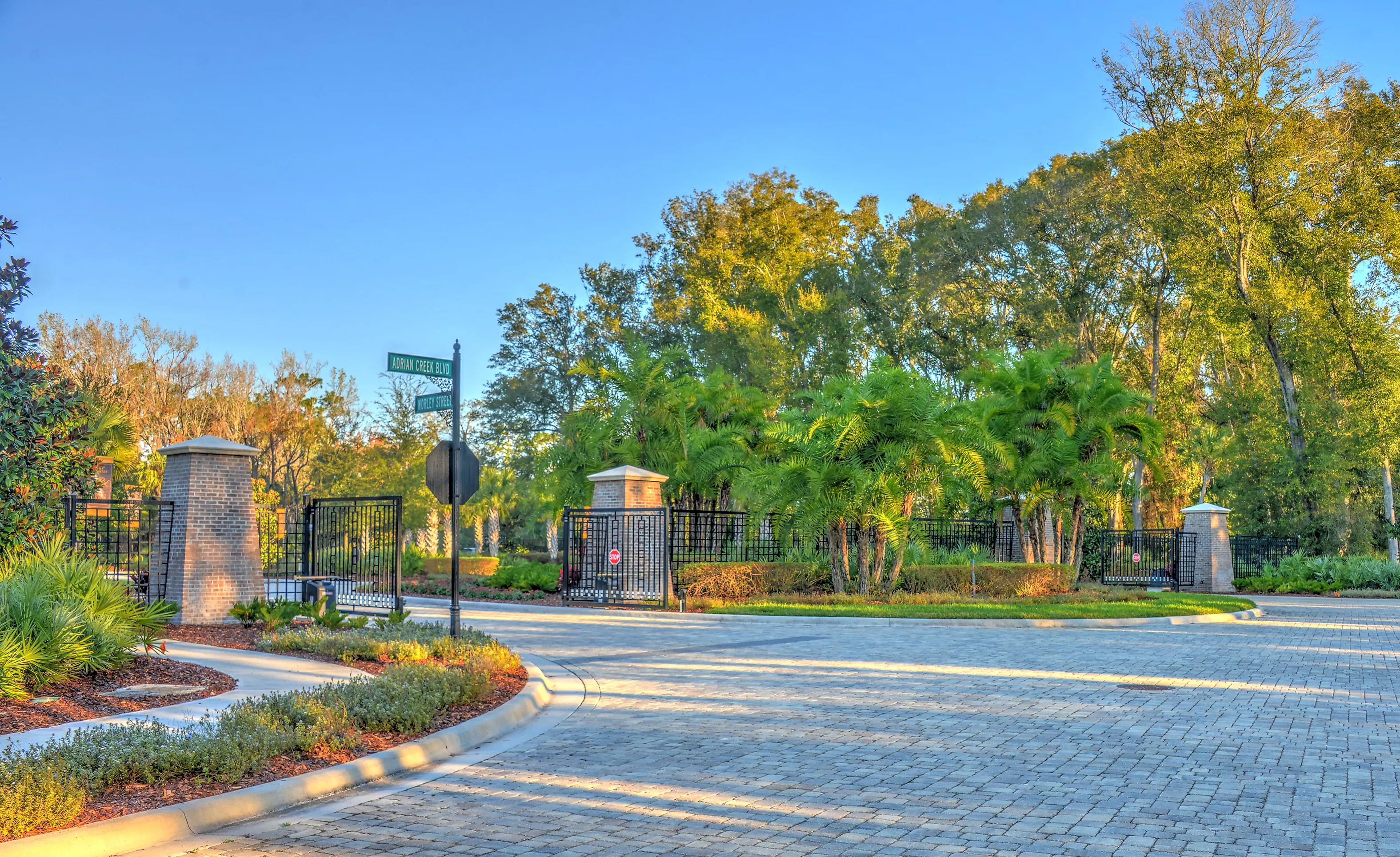 The Estates at Brown's Landing - Gated Entrance