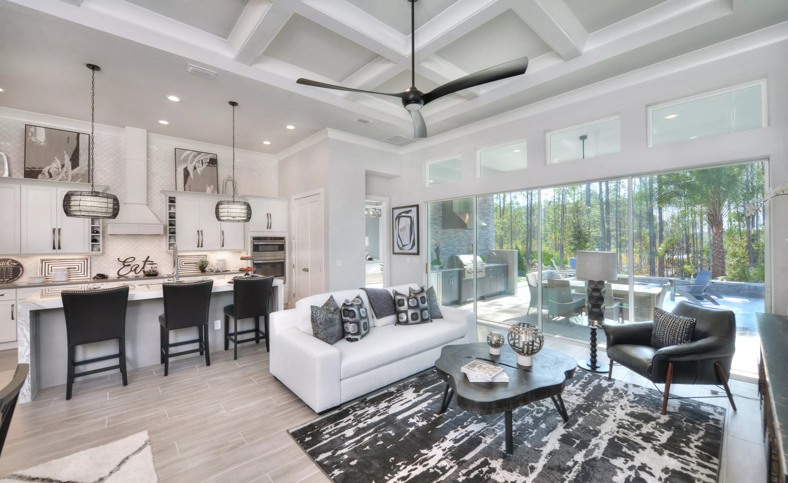 Spruce Lake Single Family Homes - Serena II Model Living Room