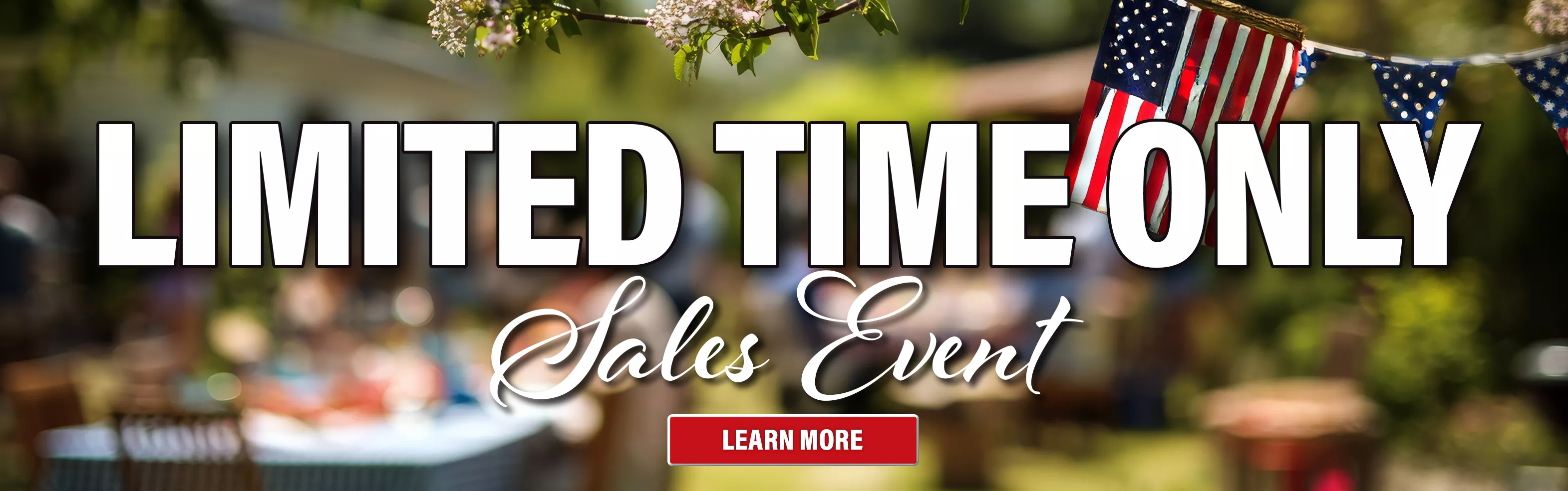 Limited Time Sales Event