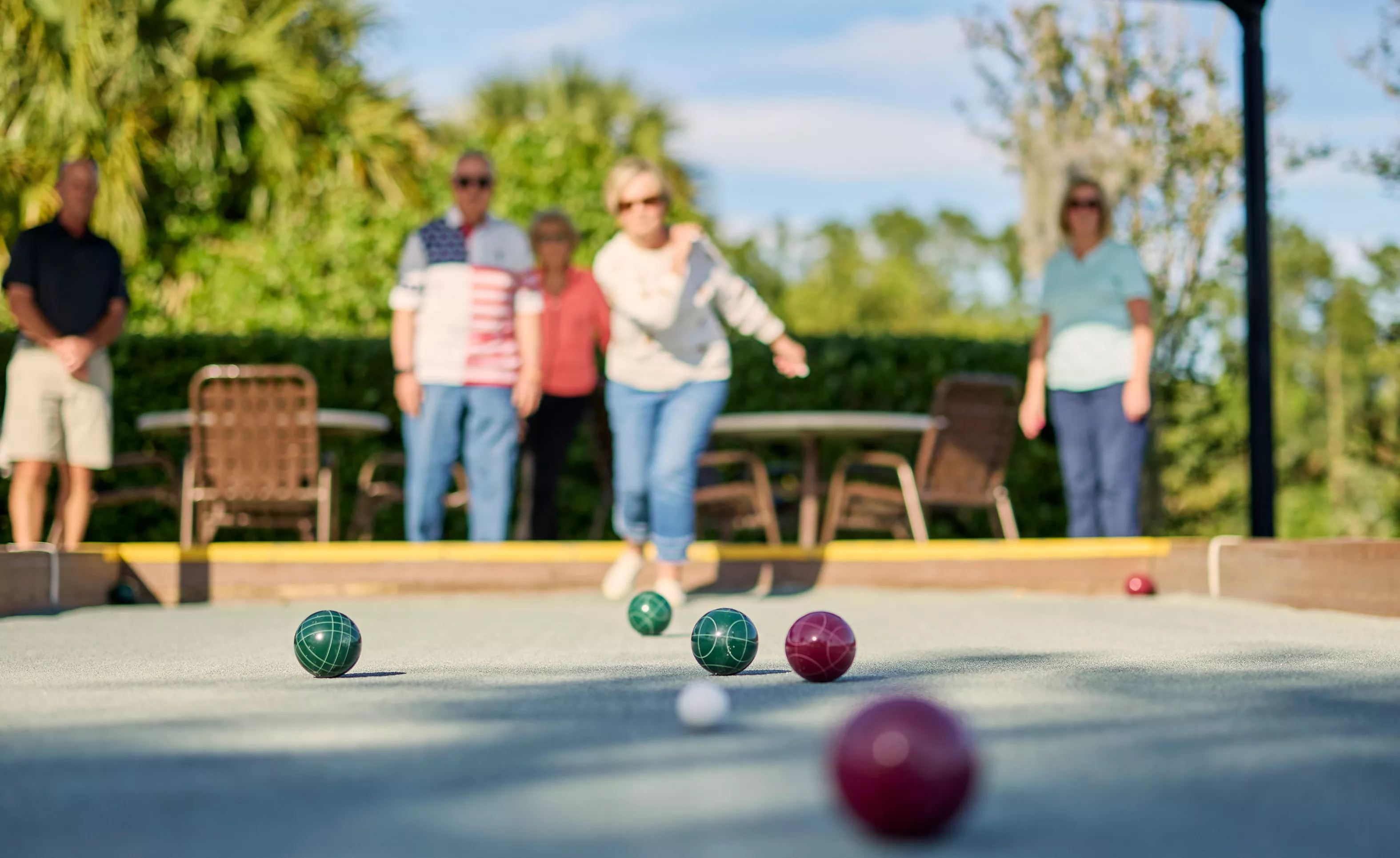 Bocce Ball at Plantation Bay