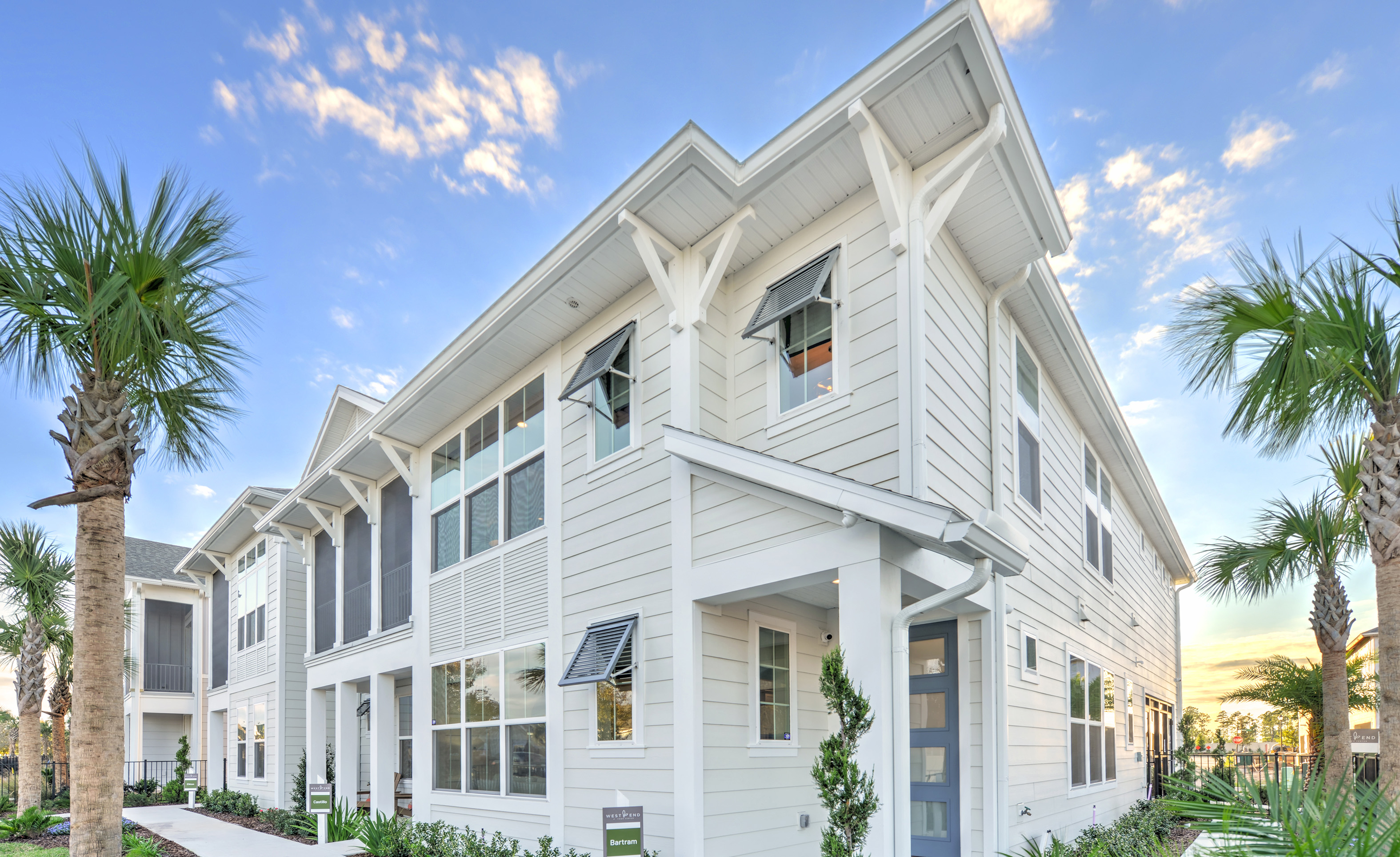 The Bartram B Model Home at Nocatee on a Townhome Series