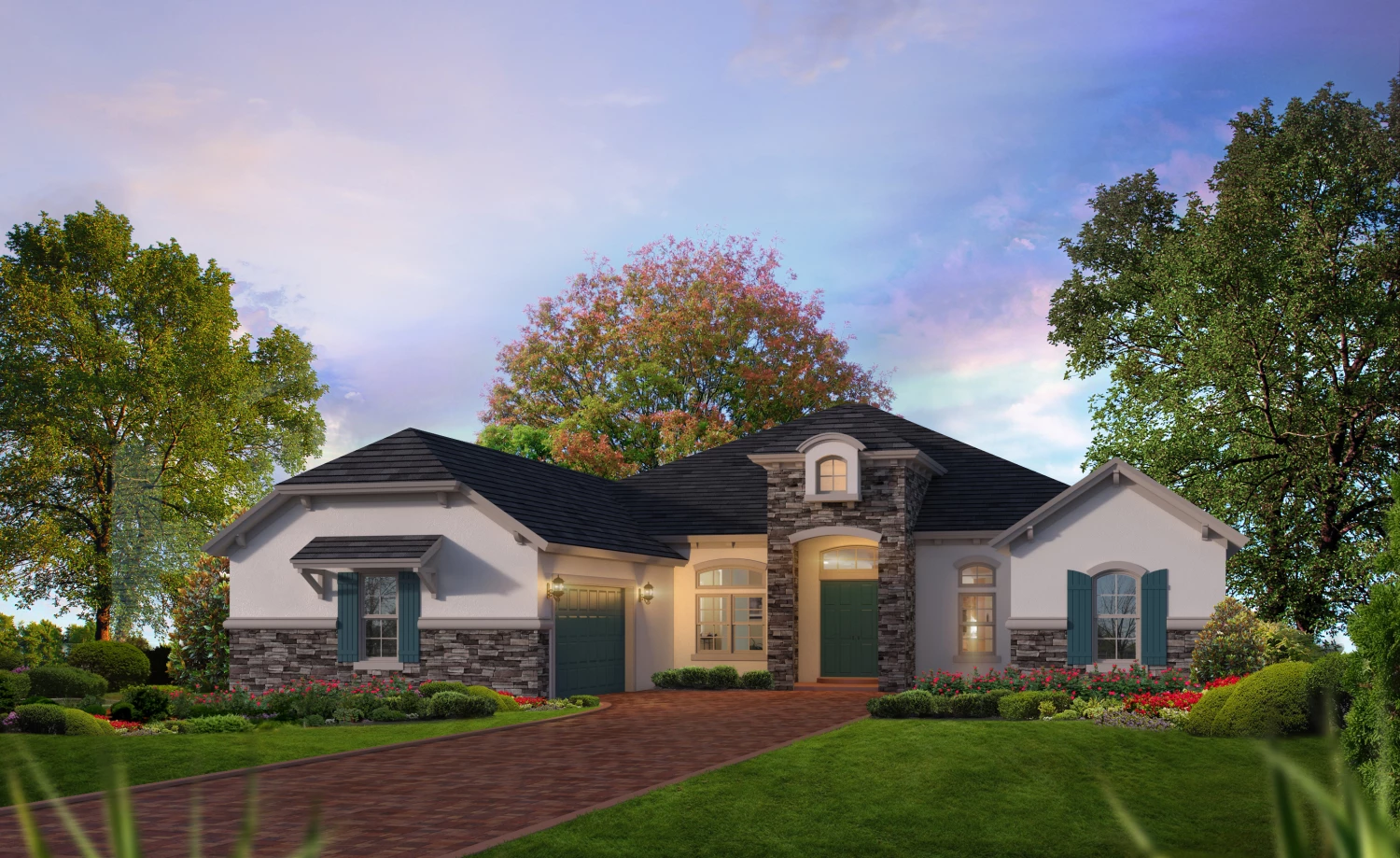 The Biltmore Custom Build Home on a Estate Series OY at The Estates at Brown's Landing