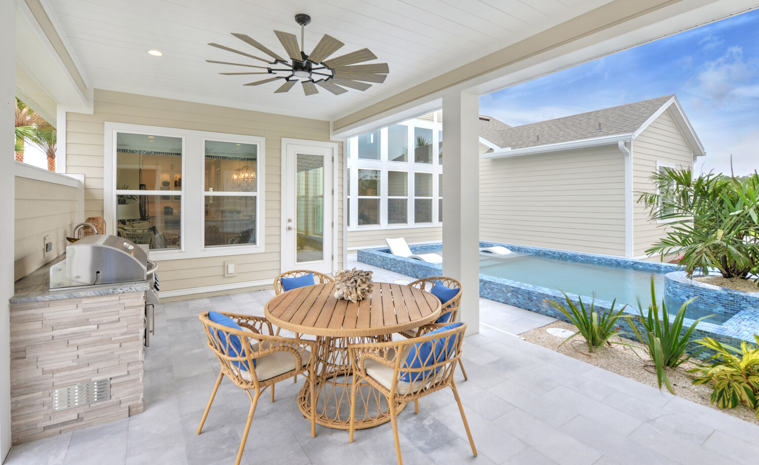 The Braddock Model Home at Seven Pines on a Elite Serie