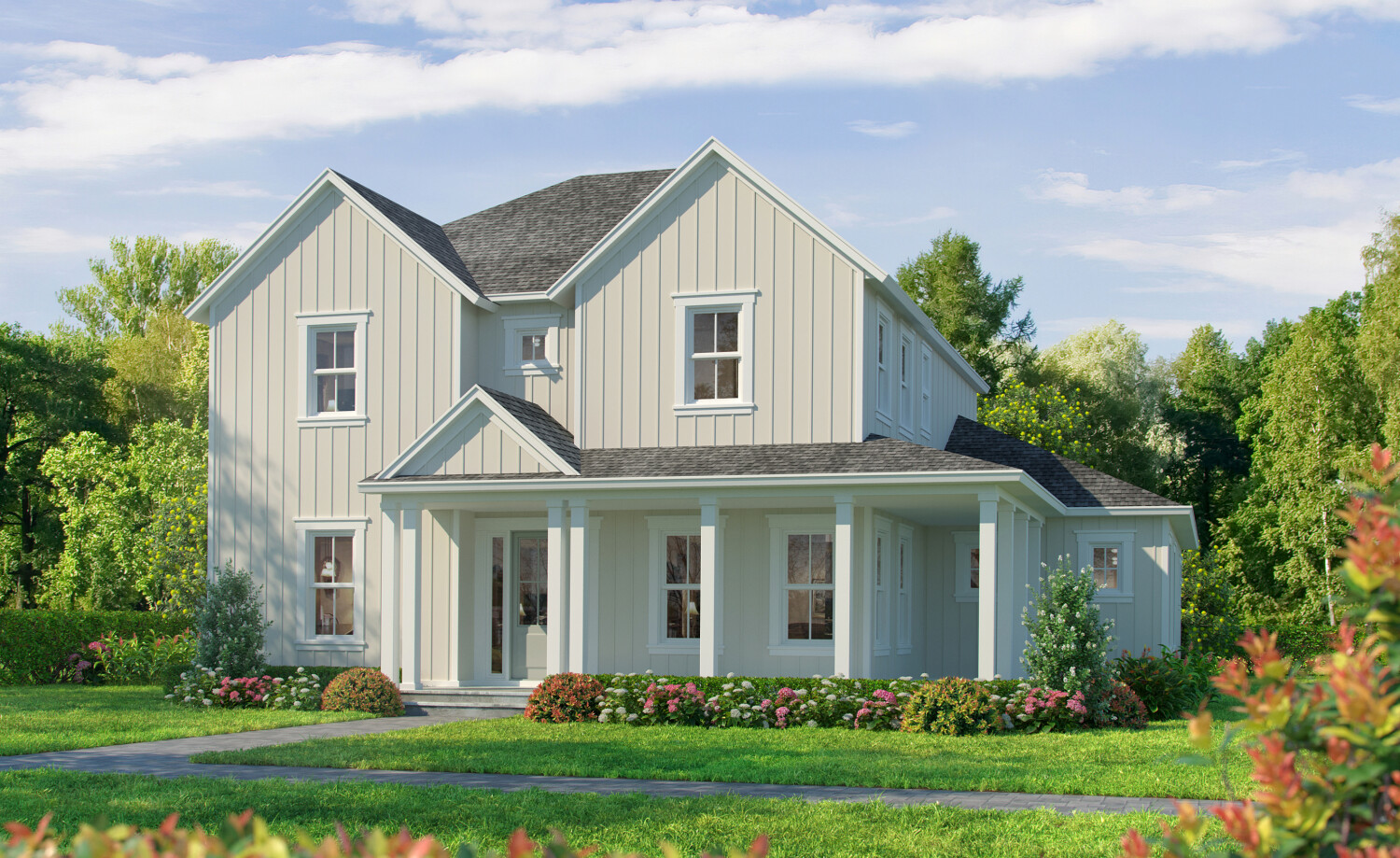 The Braddock Custom Build Home on a Elite Serie at Seven Pines