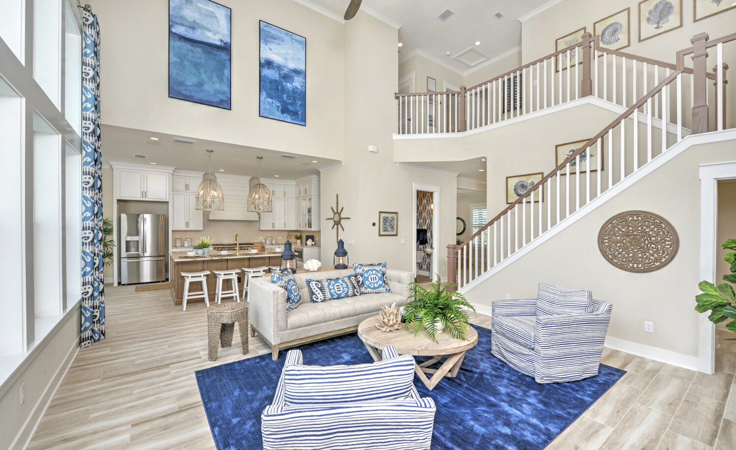 The Braddock Model Home at Seven Pines on a Elite Serie