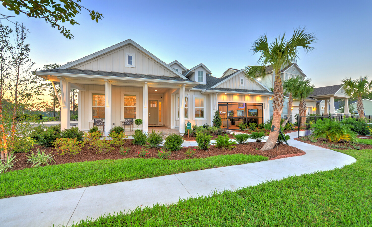The Davenport Model Home at Seven Pines on a Elite Serie