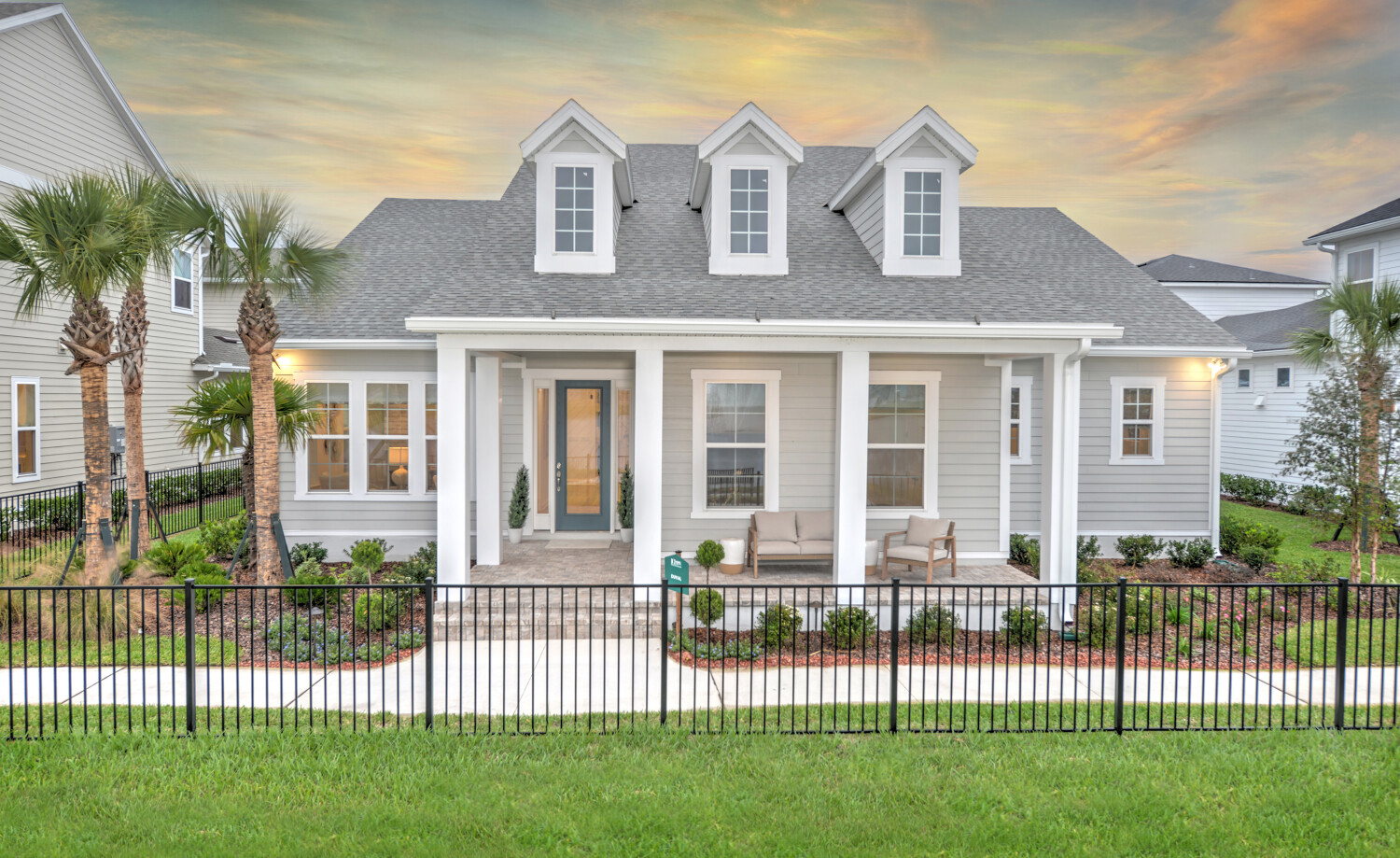 The Duval Model Home at Seven Pines on a Elite Serie