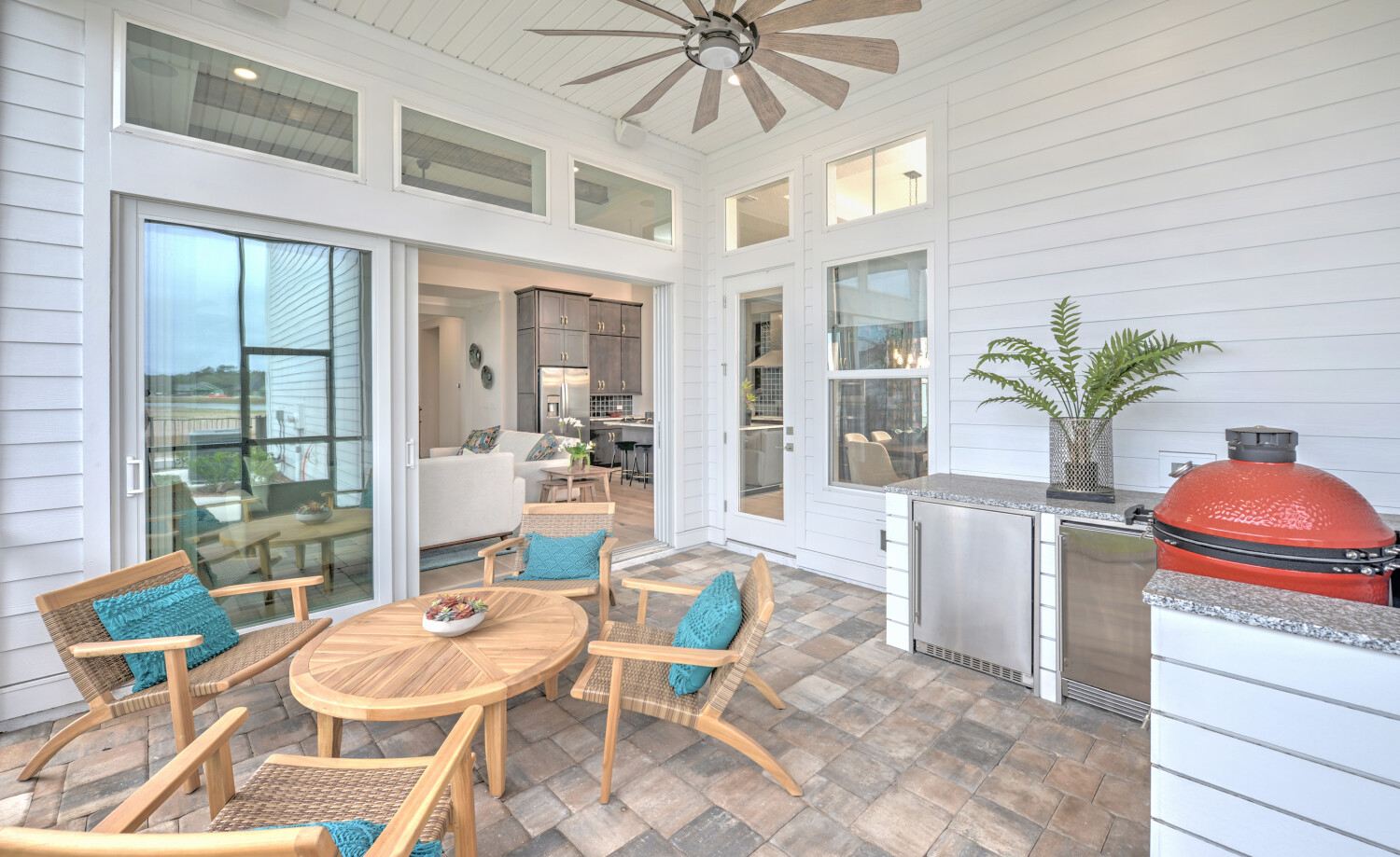 The East Port Model Home at Seven Pines on a Heritage Serie