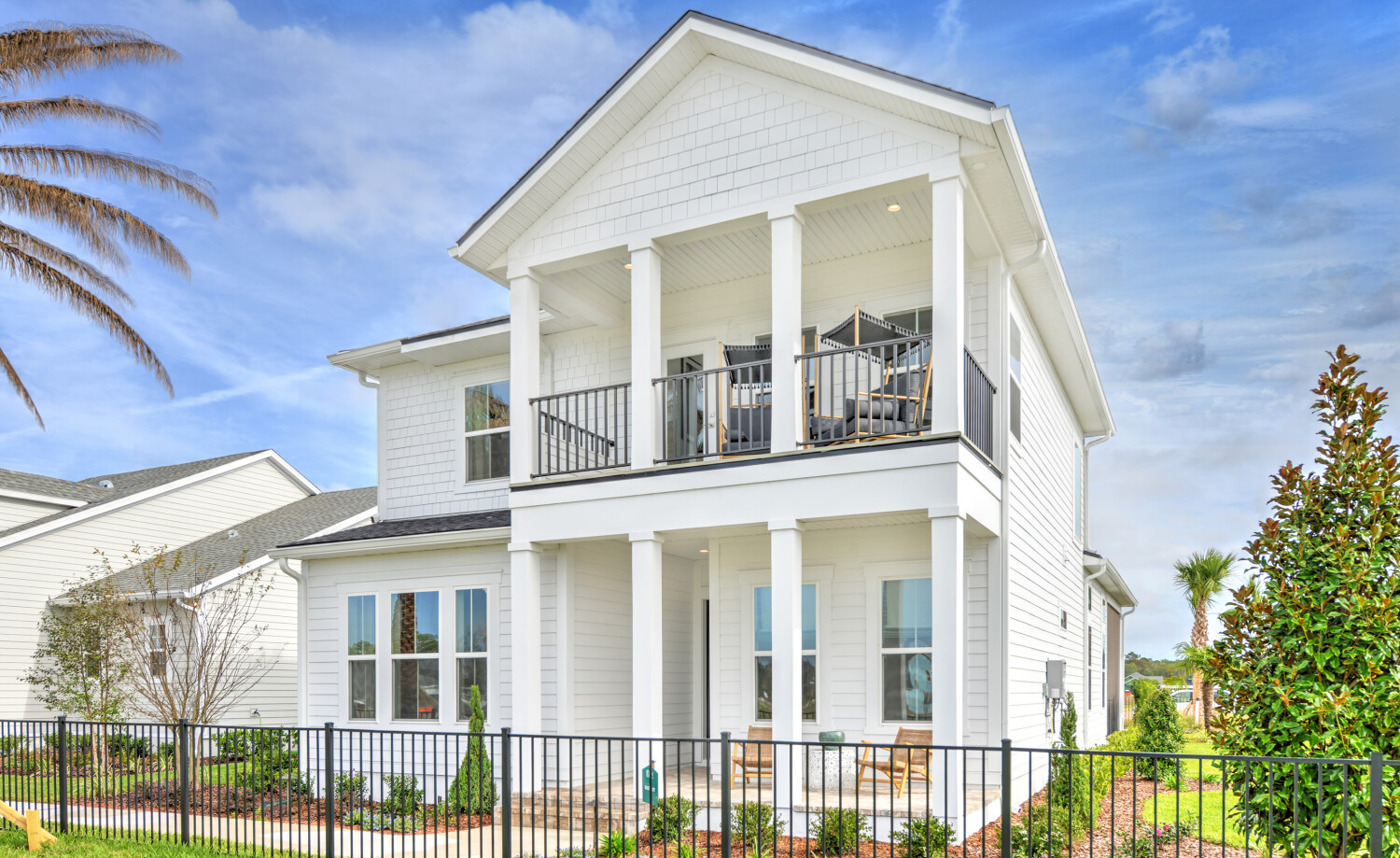 The East Port Model Home at Seven Pines on a Heritage Serie