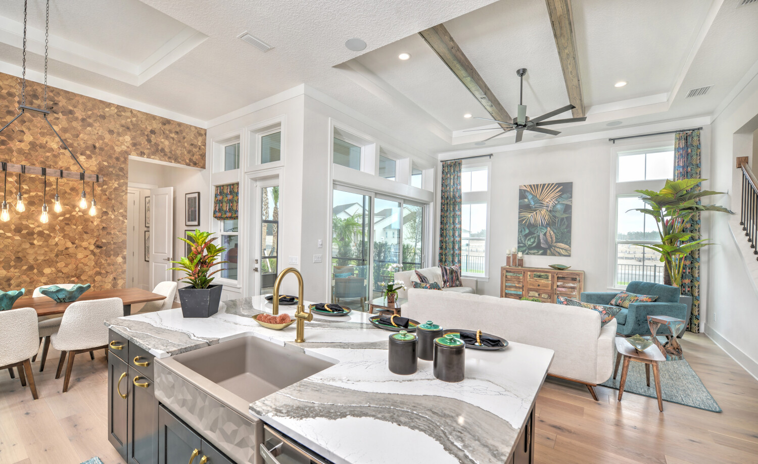 The East Port Model Home at Seven Pines on a 40' Lots R