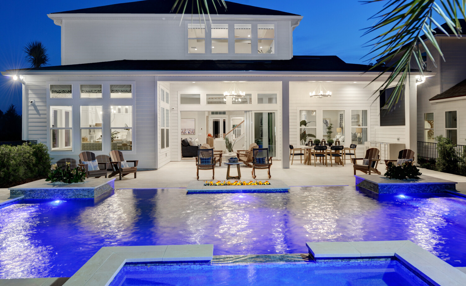 The Palos Verdes Model Home at Nocatee on a Elite Serie