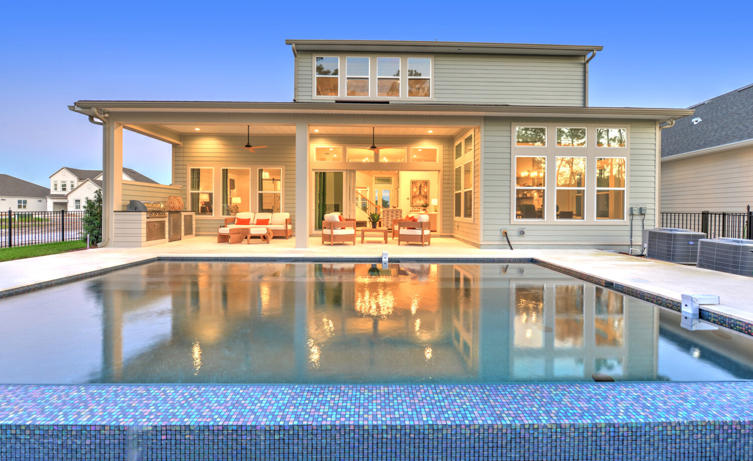 The Palos Verdes Model Home at Seven Pines on a Elite Serie