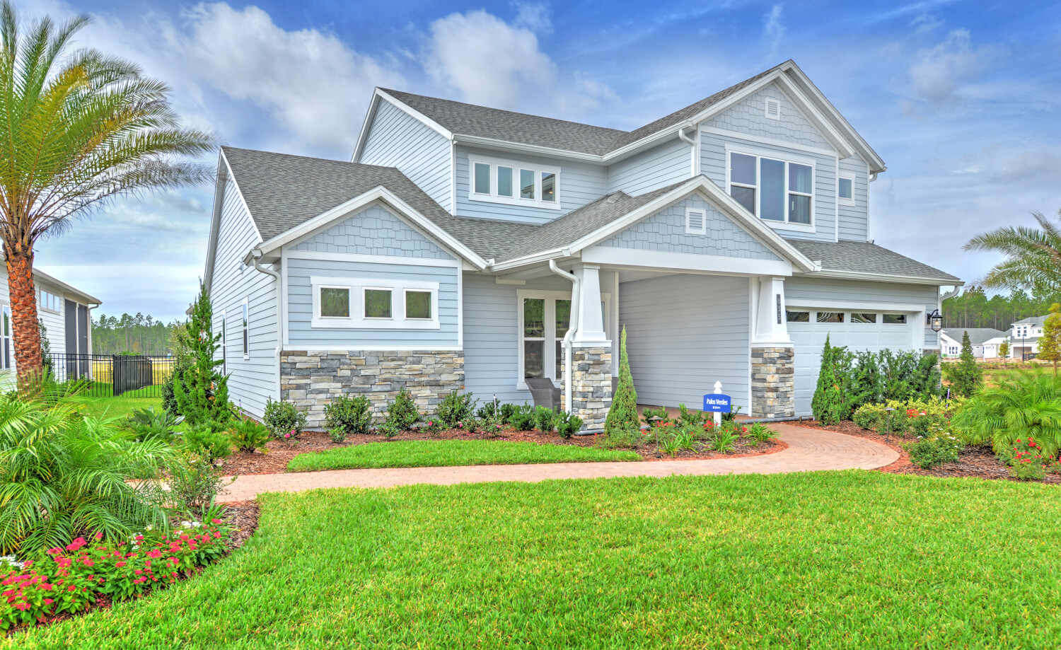 The Palos Verdes Model Home at Middlebourne on a Elite Serie