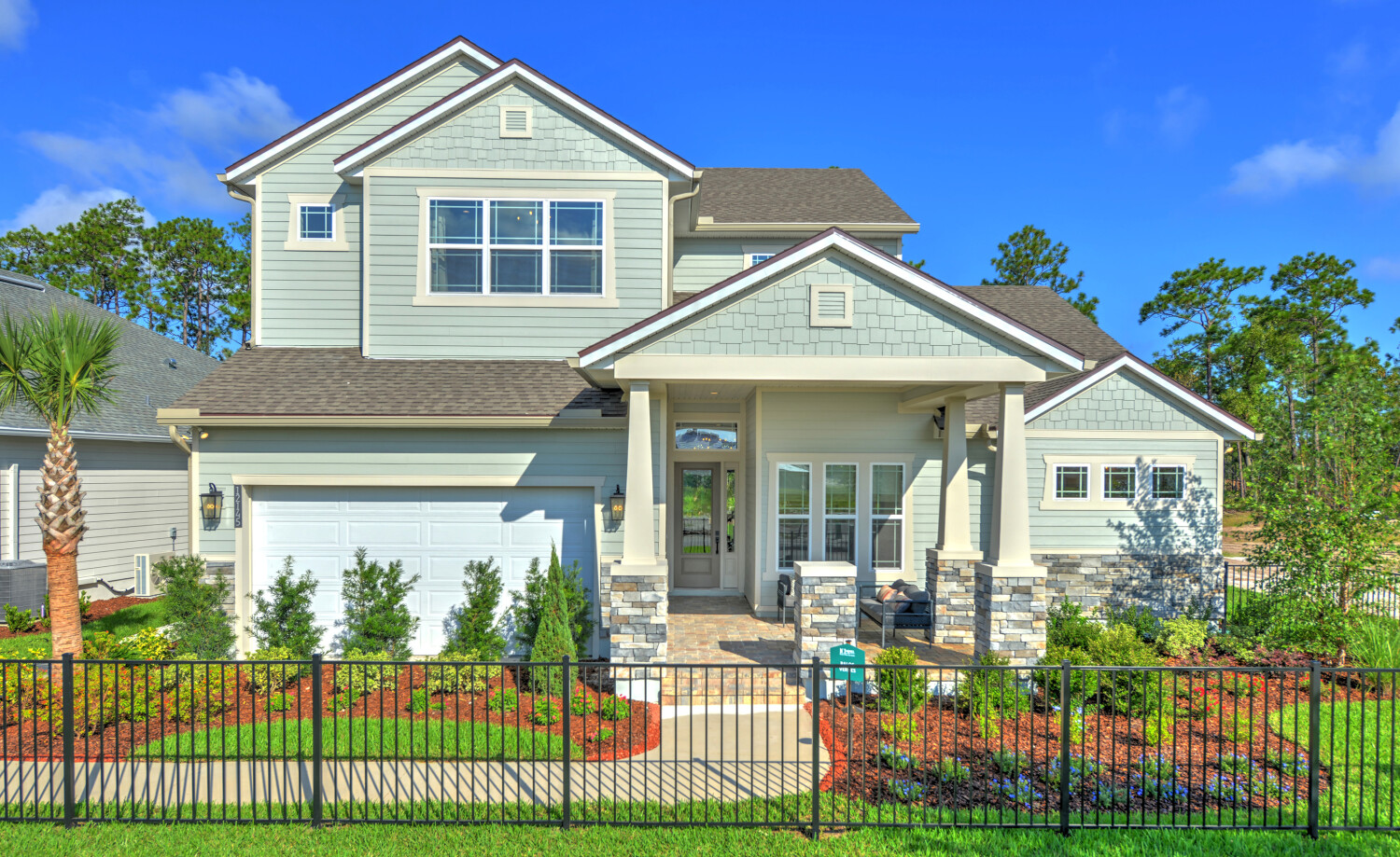 The Palos Verdes Model Home at Seven Pines on a Elite Serie