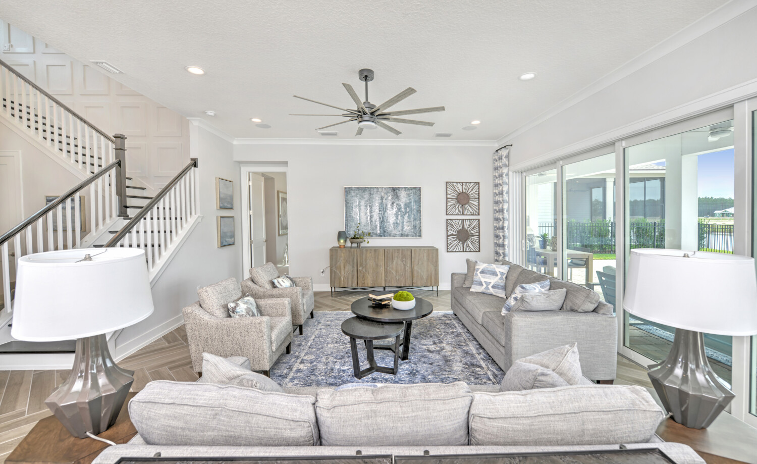 The Palos Verdes Model Home at Middlebourne on a Elite Serie