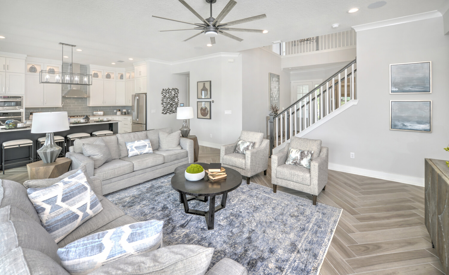 The Palos Verdes Model Home at Middlebourne on a Elite Serie